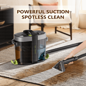 Aspiradora de Mano Ligera para Uso en Seco y Húmedo, Limpiador de Manchas para Alfombras, Sofás y Muebles, Aspiradora Eléctrica para Alfombras - Product Image 2