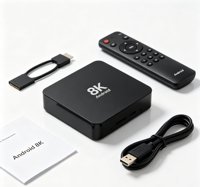 Caja de TV IPTV MAXAndroid Personalizada en Oferta, Reproductor Inteligente de Transmisión OTT Android 8K para Europa, Reino Unido, Francia, Canadá
