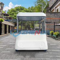 2026 Hot Sale Electric Food Truck, Customized Mobile Kitchen Trailer, Fully Equipped Ice Cream Coffee Food Cart for Street