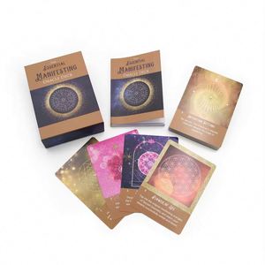 Baraja de Cartas del Tarot de Papel Reciclable con Impresión de Logotipo Personalizado y Guía - Product Image 1