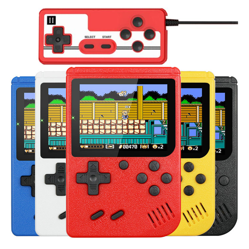 Ретро Мини SUP игровой экран портативный поддержка ТВ два игрока игровая коробка с 400 классическими играми 3,0 дюймов Sgs