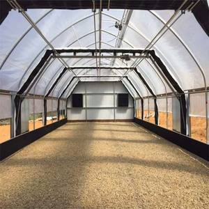 skyplant <b>Large</b> Commercial Steel Pipe Polycarbonate Blackout Single-Span Greenhouses with 99% Light Deprivation - Product Image 3
