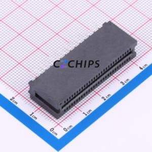 HED56LP03BK Gold Finger Connector Through hole Component (THT),P=1.27mm Connector EDGE SLOT 1.27mm 56P Through Hole - Product Image 1