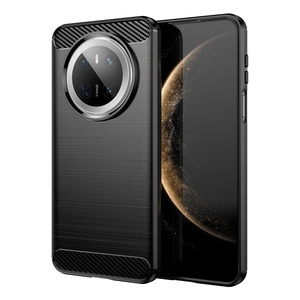 <span class=keywords><strong>Coque</strong></span> de téléphone en fibre de carbone souple en <span class=keywords><strong>silicone</strong></span> pour <span class=keywords><strong>Huawei</strong></span> Mate Pura P40 Nova P Smart 2021, 70 Pro, 70 Ultra, 11, Skin Luxury - Product Image 2