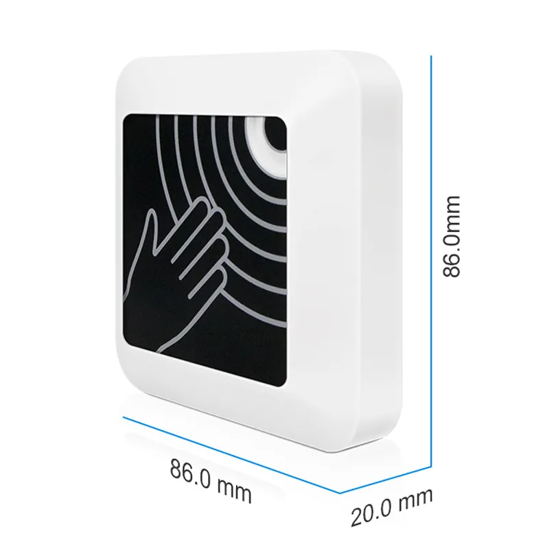 12V 24V Touchless 자물쇠 방출 스위치 IR Contactless 적외선 오프너 무선 원격 제어 접촉 출구 단추 없음