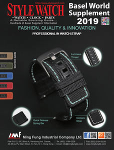 Diseño personalizado de cuero acolchado Multicolor tamaño Normal de moda vela correas de reloj forro resistente al agua costura luminosa - Product Image 2