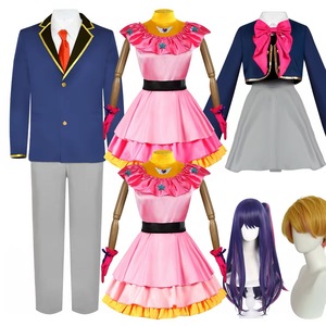 Costume de cosplay féminin Hoshino Ai <span class=keywords><strong>Kana</strong></span> de l'<span class=keywords><strong>anime</strong></span> Oshi No Ko, tenue de jeu de rôle pour fête d'Halloween - Product Image 2