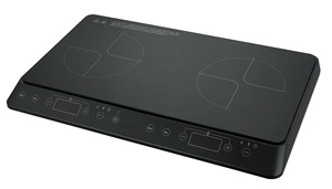 Placa de Inducción de Doble Zona de 3500W con Control Táctil, Hornilla Eléctrica Portátil - Product Image 3