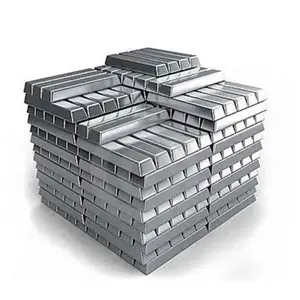 Meilleur prix lingots métalliques en aluminium, lingot d'aluminium A00 A7 99.7% Fabricant de haute qualité
