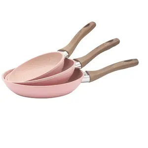 Factory customized the non stick Cookware Fry Pan Forged aluminum alloy induction Frying Pan