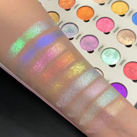 Créez Votre Style Unique : Palette Yeux Personnalisable, Fard à Paupières Pailleté et Multichrome