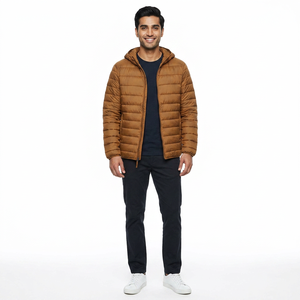 Custom Fashion Style Men's <b>Warm</b> <b>Waterproof</b> Puffer <b>Jacket</b> Wholesale Winter Streetwear Men's Puffer <b>Jacket</b> - Product Image 1