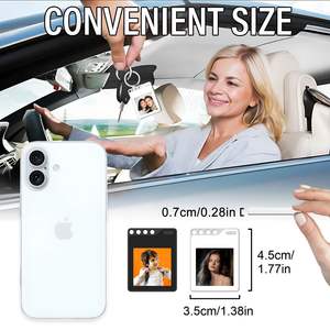 Nouvelle étiquette de suivi PhotoTag E Ink BT compatible avec Find My, localisateur de clés intelligent et de objets, affichage d'image personnalisé, étiquettes de bagages - Product Image 5