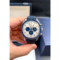 Montre automatique mécanique de luxe unisexe personnalisée en acier inoxydable avec saphir et moissanite, 41 mm, bracelet 20 mm, haute qualité, puissance élevée