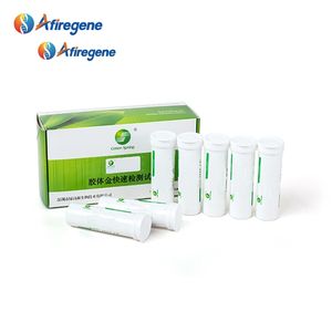 <span class=keywords><strong>Kit</strong></span> de <span class=keywords><strong>test</strong></span> rapide <span class=keywords><strong>Nitrofuran</strong></span> aoz pour la détection des résidus d'antibiotiques dans le lait par immunochromatographie - Product Image 1