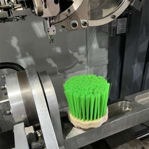 Máquina automática CNC de 5 ejes, 2 perforaciones <span class=keywords><strong>y</strong></span> 1 máquina para hacer mechones, cerdas de <span class=keywords><strong>mano</strong></span> de madera, máquinas para hacer cepillos - Product Image 6