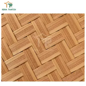 Simulated emulated artificial false ceiling synthetic weaving bamboo weave rattan sheet bamboo weaving