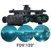 MHNV GPNVG 18 Quad Tubes Gen 2 Night Vision Gen 3 MX10160 Intensifier Tube NVG Casque Night Vision Goggles PVS 18 Housing Kit
