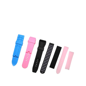 DKK 공장 재고 맞춤형 유니버설 실리콘 시계줄 어린이용 색상 및 사이즈 옵션 가능 고품질 고무 모델 SHX-23 - Product Image 1