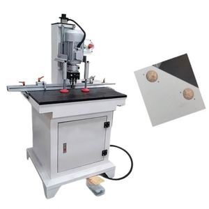 Máquina perforadora automática de doble bisagra para gabinetes, perforación horizontal y vertical, maquinaria para trabajar la madera para puertas de gabinetes - Product Image 1