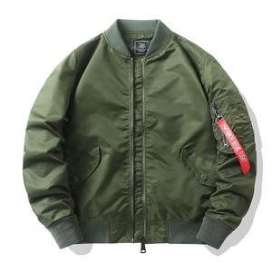 Bomber <span class=keywords><strong>Jackets</strong></span> OEM Custom Design Moda Outdoor Grosso Ma1 Flight Blank Oversize Bomber <span class=keywords><strong>Jackets</strong></span> - Product Image 1