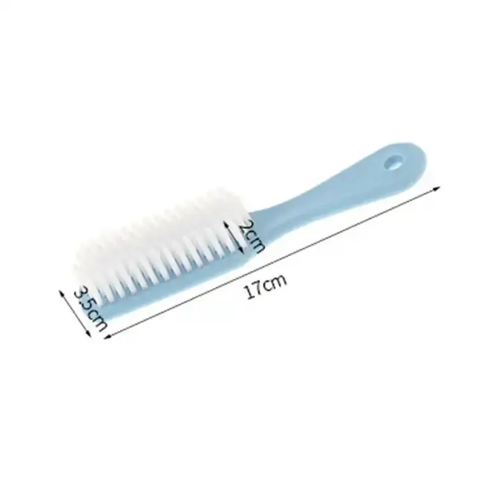 Brosse à chaussures multi-usages Outil de nettoyage des vêtements Brosse en plastique Gadget de blanchisserie Brosse de nettoyage domestique durable