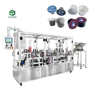 Machine de fabrication de café entièrement automatique avec système de remplissage et de dosage rotatif et processus de scellage propre - Product Image 2