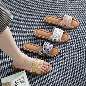 High-quality Fashionable <b>Summer</b> New Style Comfortable Heel Women's Sandals and <b>slippers</b> - Product Image 1