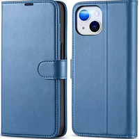 Étui de protection magnétique à rabat pour iPhone 17 Pro Max et 16E, avec 15 emplacements pour cartes, anti-chute, en TPU, entièrement fait main