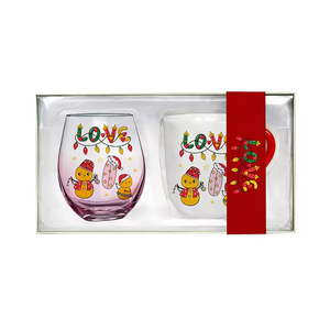 แก้วน้ำขวดคริสต์มาสแบบส่วนตัว พิมพ์ลายตามสั่ง สำหรับใช้เป็นของแจก - Product Image 4