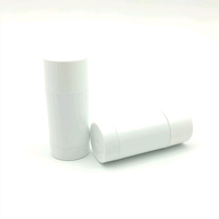 Botol Krim Kosmetik Mini 6G, Botol Kosong Plastik Putar Up Putih