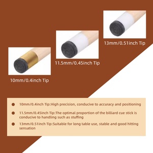 PREOAIDR 3142 Premium Pink Billiard Cue Set With Joint Protector - 58" , 19.5 Oz Weight 10/11.5/13mm Low Deflection Technology - Product Image 4
