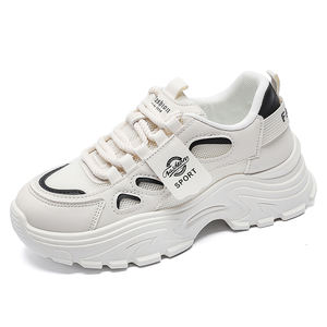 Zapatillas de suela gruesa de malla, zapatillas de deporte, calzado de <span class=keywords><strong>mujer</strong></span>, zapatillas de <span class=keywords><strong>tenis</strong></span> deportivas para caminar a la moda - Product Image 1