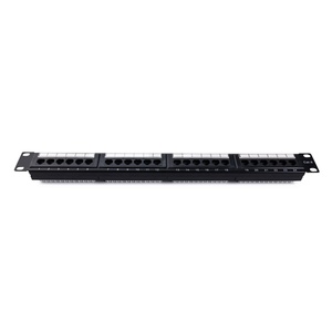 비차폐형 24포트 Cat6 RJ45 네트워크 패치 패널 1U 19인치 이더넷 분배 프레임 - Product Image 3