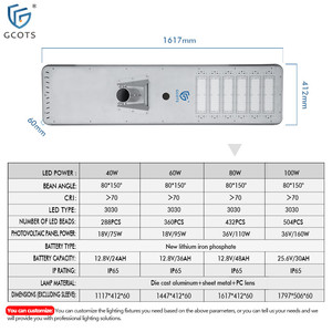 ไฟถนนโซลาร์เซลล์ LED ความสว่างสูง กันน้ำ IP65 แบบออลอินวัน 6000k บำรุงรักษาง่าย รับประกัน 3 ปี ป้องกันสนิม - Product Image 4