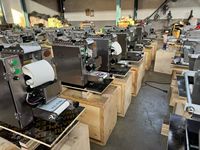 Machine automatique multi-formes pour la fabrication de feuilles de raviolis, samosas, empanadas, roti, et de peaux de wontons (4-25 cm), qualité professionnelle