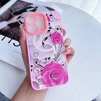Étui de téléphone portable en cuir personnalisé avec design photo pour femmes, compatible avec iPhone 12 13 14 15 16 17 18 Pro Max