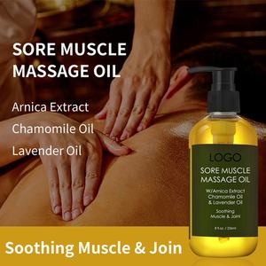 Vente en gros Herbes naturelles <span class=keywords><strong>Logo</strong></span> personnalisé Huile corporelle de massage nourrissante, raffermissante, hydratante et anti-cellulite SPA - Product Image 2