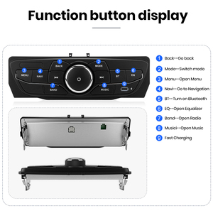 Panneau de commande style OEM Junsun pour Renault Mégane 3 2008-2014 pour Renault Fluence 2013-2016 écran Android autoradio multimédia - Product Image 5