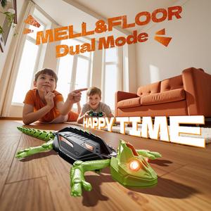 Juguete Robot <span class=keywords><strong>Gecko</strong></span> de escalada en pared con <span class=keywords><strong>Control</strong></span> remoto para niños, recargable, regalo novedoso de Halloween, diseño anticaída, fácil de operar - Product Image 2