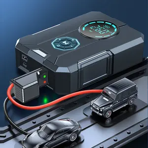 Portable Hot Products High Power Charger Power Bank 12V 8400mAh Multifunction Tire Inflators Car Jump Starter Supplier
