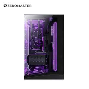 Boîtier PC Gaming ZeroMaster ATX Mid Tower avec Verre Trempé Panoramique, Châssis d'Ordinateur USB 3.0, Ventilateurs RGB – Vente en Gros, Usine OEM - Product Image 3