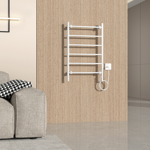 Calentador de Toallas de Acero Inoxidable Montado en la Pared - <span class=keywords><strong>Panel</strong></span> Plano Eléctrico con Control Preciso de Temperatura - Product Image 5