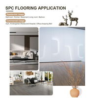 Résistance à l'usure Pierre Motif Marbre Look 6mm 7mm 8mm Étanche SPC Vinyle Planche Plancher