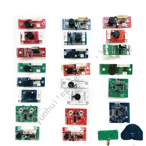 8/12/16 line wall sticker 2/3/5 line level meter circuit board green blue red light control panel remote control