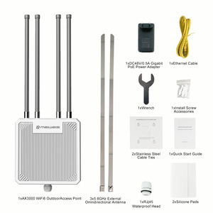 Hotsell ngoài trời công suất cao wifi6 ax1800 công suất cao ngoài trời không dây AP lưới routrer Repeater Chế độ làm việc không thấm nước - Product Image 4