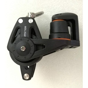 Poulie à roulement pour voilier en aluminium et acier, diamètre de roue 35 mm, Master BP-3513FE, diamètre de câble 8 mm, utilisée pour la direction des bateaux - Product Image 3