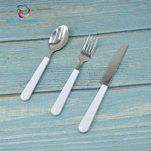 <span class=keywords><strong>Couverts</strong></span> de table pour enfants et <span class=keywords><strong>adultes</strong></span>, ensemble à Sublimation, blanc, Logo personnalisé fourchettes, couteaux cuillères <span class=keywords><strong>couverts</strong></span> à manger, <span class=keywords><strong>couverts</strong></span> en acier inoxydable - Product Image 3