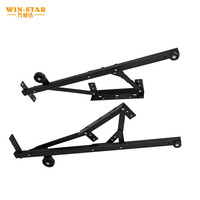 WINSTAR Prix usine Accessoires de mobilier Quincaillerie Métal Mécanisme de canapé-lit Coulisse de lit Tiroir relevable Charnière de canapé pliant