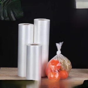 Sacs en filet réutilisables en plastique recyclable pour T-shirts, sacs de courses pour supermarchés en rouleau – Vente chaude - Product Image 4